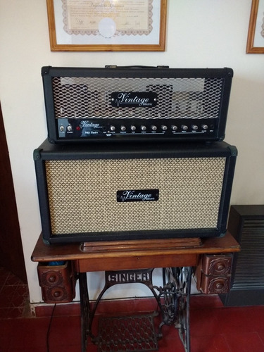 Amplificador Vintage Nu Twin 100w Recibo Valvestate 8080