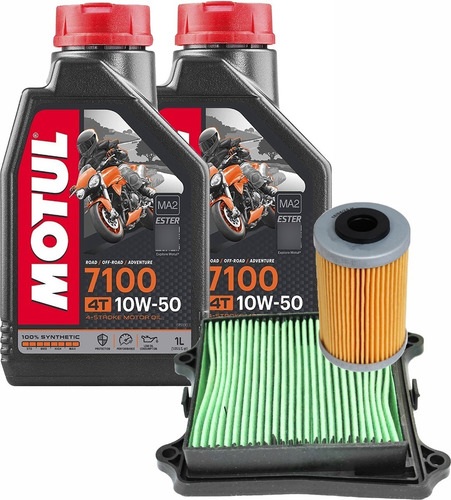 Kit Service Bajaj Dominar 400 Filtro Aire Aceite Mas 10w50