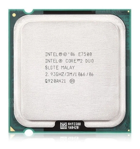 Imagem 2 de 7 de Processador Core 2 Duo E7500