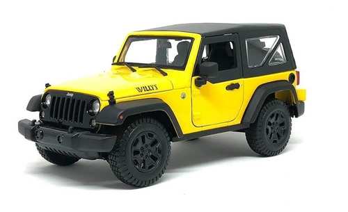 Miniatura De Jeep Wrangler 2014 1:18 Maisto 31676