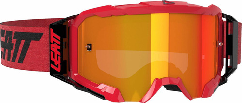 Leatt Brace 5.5 Velocity Iriz Gafas (lentes Rojas/rojas)