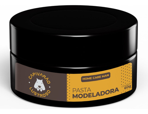 Pomada Pasta Modeladora Cabelos Penteados Com Efeito Natural