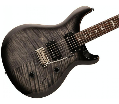 Imagem 7 de 9 de Guitarra Prs Se Custom 24 Exotic Top - Charcoal Burst