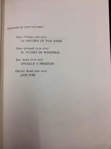 Maestros Ingleses - 5 Tomos - Editorial Planeta - Novelas (Usado)