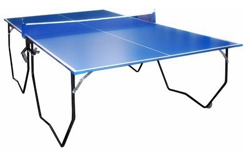 Mesa Ping Pong Profesional Plegable Con Ruedas+ Red+ Paletas