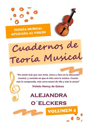 Imagen 6 de 6 de Cuadernos De Teoría Musical Aplicado Al Violín