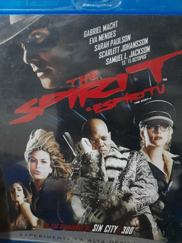 Blu-ray The Spirit - Scarket Johansson, Samuel  L. Jackson.