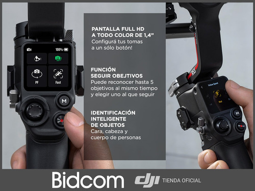 Imagen 5 de 10 de Estabilizador De Cámara Ronin Dji Rs3 Profesional Gimbal