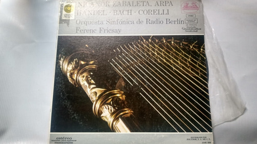 Lp Nicanor Zabaleta Orq. Sinfónica De Radio Berlín Ferenc F