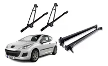 Comprar Barras Porta Equipaje Peugeot 207 3 P + Porta Bici Techo X2