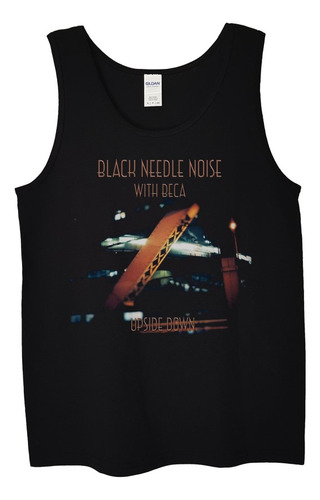 Polera Musculosa Black Needle Noise Upside D Pop Abominatron