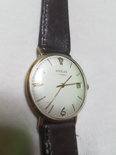 Reloj De Puslera Vintage Steelco Slim