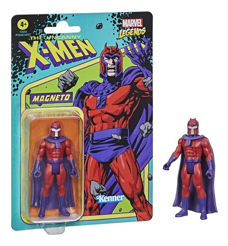 Figura De Acción Marvel Legends The Uncanny X-men Magneto +3