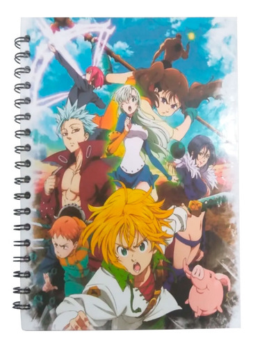 The Seven Deadly Sins Cuaderno