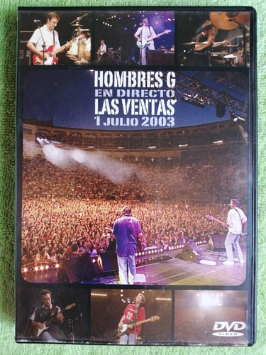 Eam Dvd Hombres G En Directo Las Ventas 2003 Edicion Europea