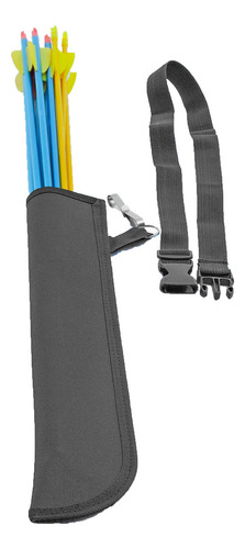 Aljava Cordura Preta Cintura As-p Arco E Flecha Balestras