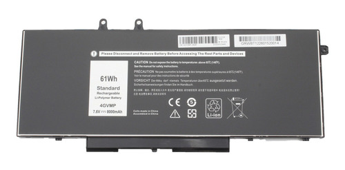 Bateria Compatible Con Dell Latitude 5400 Solo 7.6v