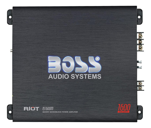 Amplificador Estéreo Boss Audio Systems, 1 Canal, 1600 W