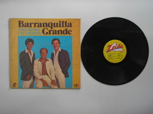 Lp Vinilo Toño Beltran Y Su Orquesta Barranquilla Grande1984