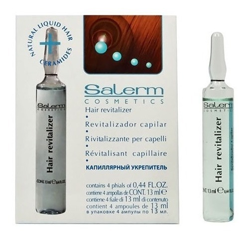 Pack8 Ampolla Regeneradora Calvicie Anticaída Cabello Salerm