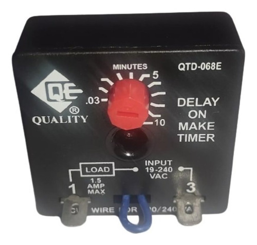 Timer Delay Temporizador Retardador Marca Quality Qdt-068e