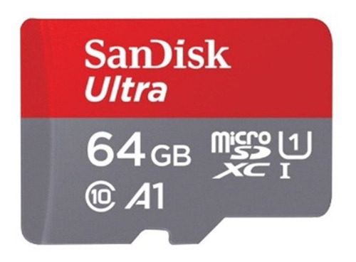 Memoria Micro Sd Sandisk Ultra 64gb Clase 10 A1