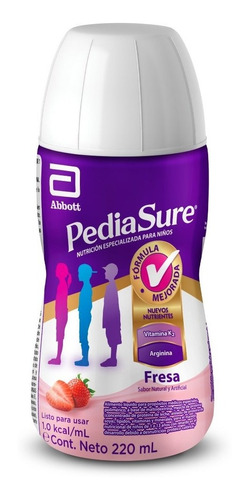 Pediasure Rpb Fresa   Fresa - mL a $49