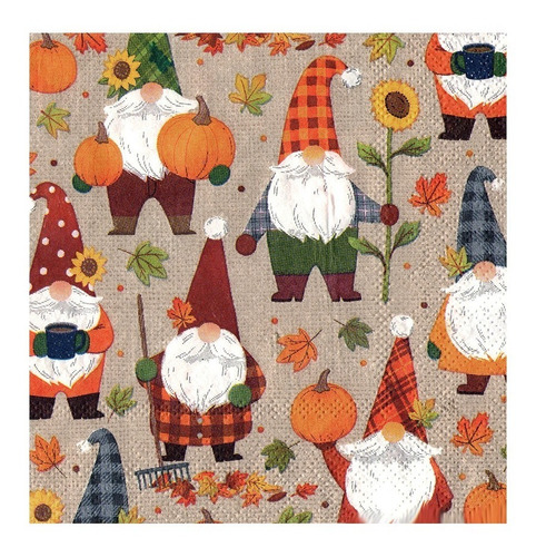 Imagen 3 de 4 de Servilletas Decoupage Set Halloween