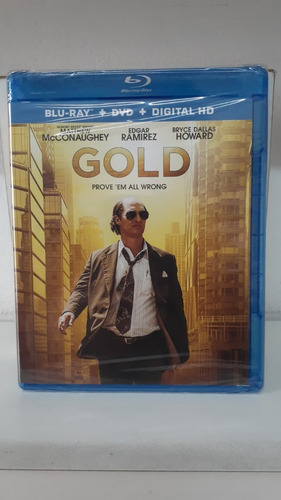 Blu-ray + Dvd --  Gold / El Poder De La Ambicion (2016)