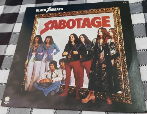 Black Sabbath Sabotage Lp Brasil Promo Ozzy Osbourne Purple