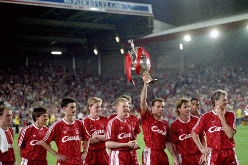 Camiseta Liverpool Local Retro Temporada 1989 - 90 Campeón