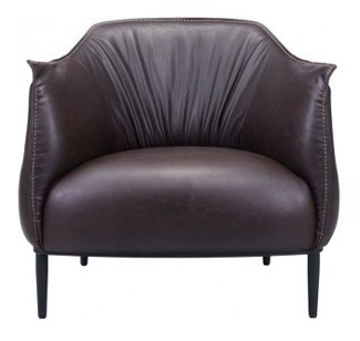 Imagen 2 de 10 de Sillon Individual Modelo Julian - Espresso Këssa Muebles