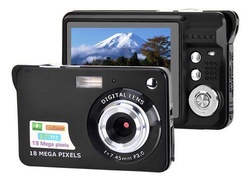 Cámara Digital Mini Cámara De Bolsillo 18 Mp 2,7 Pulgadas Pa