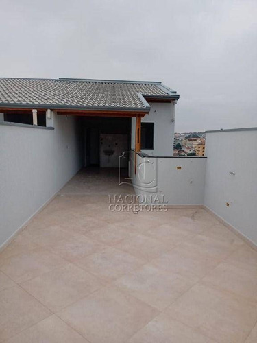 Cobertura Com 2 Dormitórios À Venda, 52 M² Por R$ 400.000,00 - Parque Das Nações - Santo André/sp - Co4664