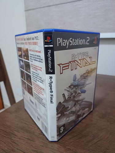 R Type Final Ps2 Caixa E Encarte. Não Contém O Jogo E Manual (Usado)
