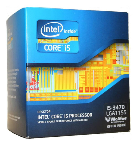 Procesador Intel Core I5-3470 Turbo 3.6ghz 4 Nucleos (Reacondicionado)