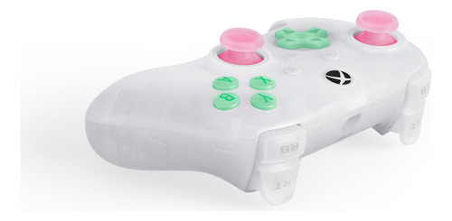 Controlador 8bitdo Ultimate Mini Wired Para Xbox - Rosa Color Translucent White