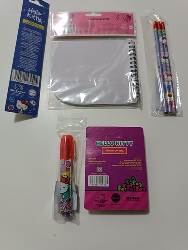 Papelería Hello Kitty Kit (Usado)
