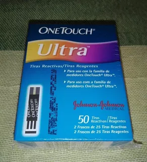 Tiras Reactivas One Touch Ultra X 50 Unid.