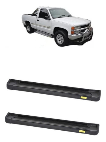 Estribo Plataforma Aluminio Silverado Ano 96 A 2001