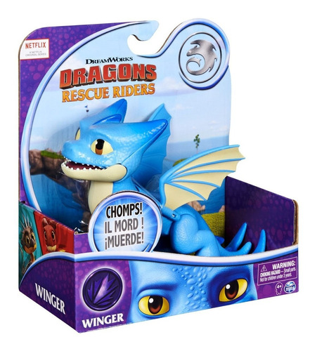 Figura Dragones Dragons Winger Rescue Riders