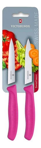 Cuchillos Verdura Swissclassic Rosa Victorinox 6.7606.l115b