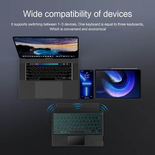 S 5# Funda For Tablet Con Teclado Para Xiaomi Mi Pad 6 Pro/6