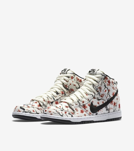 Nike Dunk High Pro Sb Cherry Blossom 2016