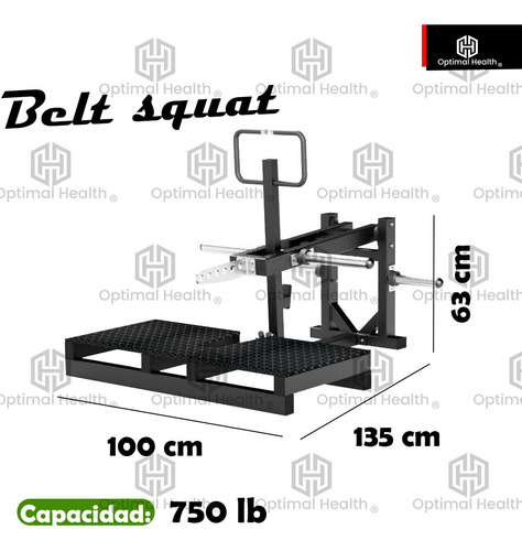 Maquina Sentadilla Sumo Belt Squad