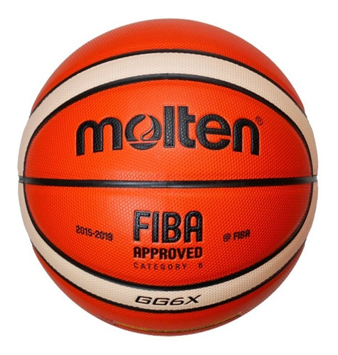 Pelota Molten Gg6x Basket Basquet Oficial Fiba Original