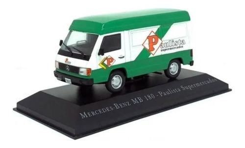 Miniatura Serviço Mercedes Mb-180 Supermercado Paulista 1:43