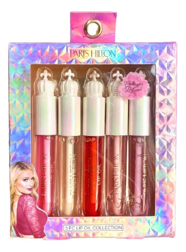 Set Original  5 Lip Gloss Con Colágeno - Paris Hilton