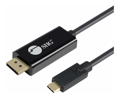 Siig Cable Activo Usb-c A Displayport De 6.6 Pies, Dp 1.2 4k