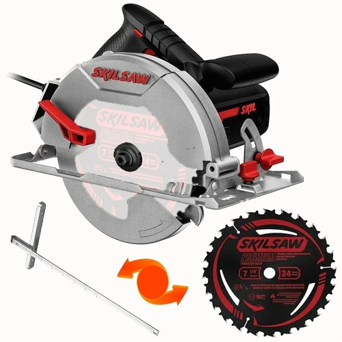 Sierra Circular Skil Skl5402 185mm 1400w 6000rpm Guia Parale